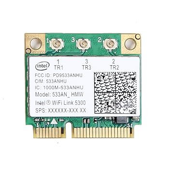 (インテル) Intel新しい究極のN WiFiリンク5300 533AN_HMW ミニ-PCIe - N230K 0N230K CN-0N230K インテル) Intel新しい究極のN WiFiリンク5300 533AN_HMW ミニ